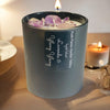 Lavender & Ylang Ylang Crystal Infused Candle