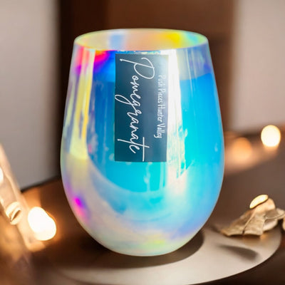 Pomegranate candle