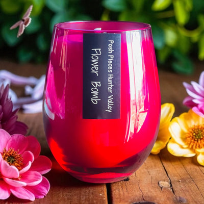 Flower Bomb candle