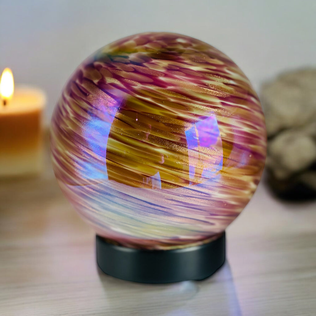 Bronze swirl electric diffuser