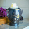 Black face tealight warmer