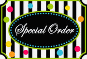 $72 special order