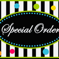 $12 Special Order