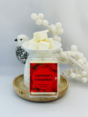 Champagne & Strawberries wax melt