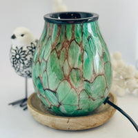 Emerald Marble large electric warmer