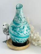 Teal & White swirl electric diffuser