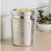 Brushed Chrome Large Electric Wax Warmer