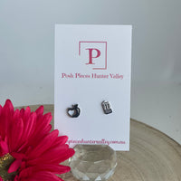 Teacher silver studs
