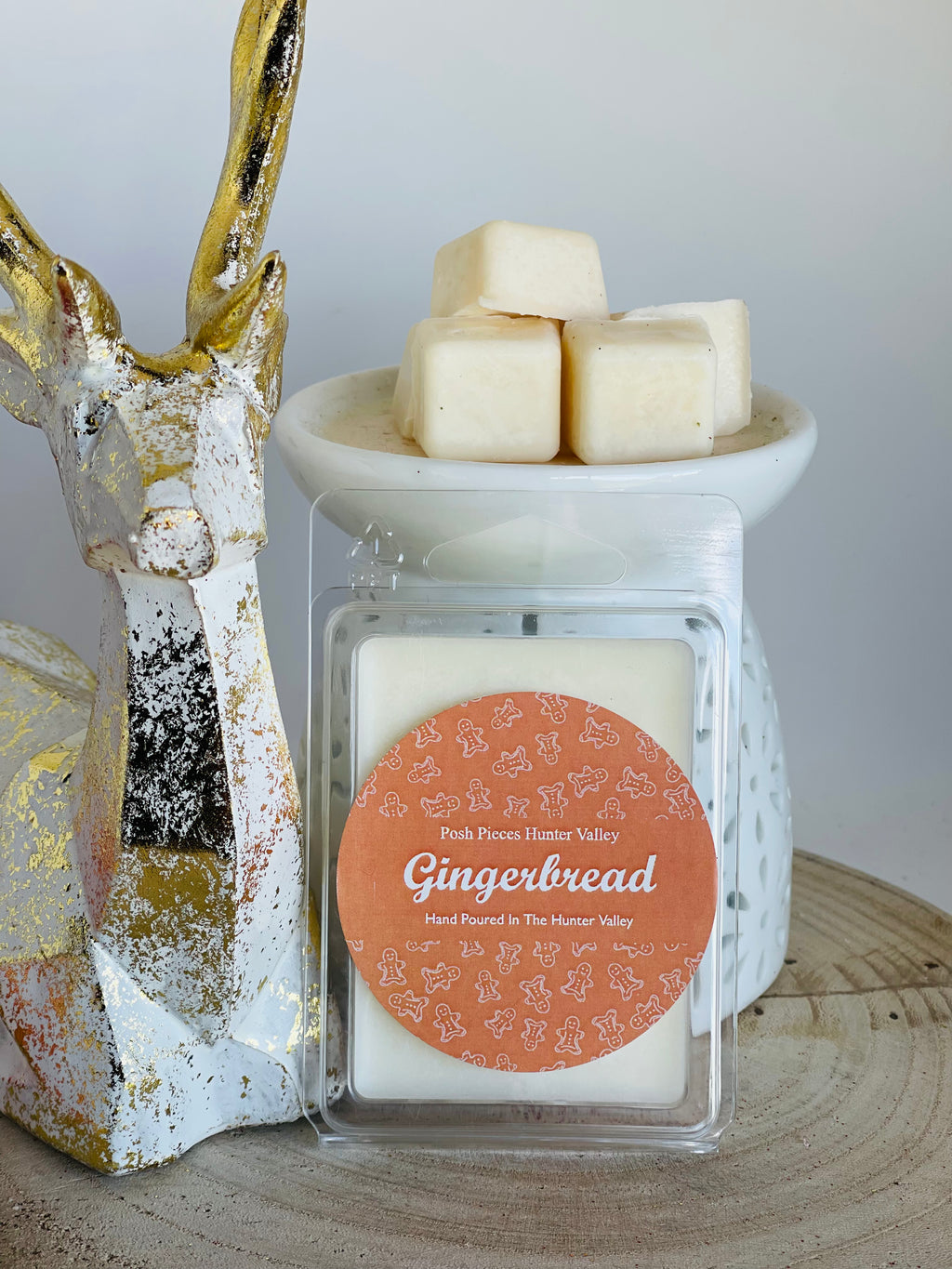Gingerbread wax melt