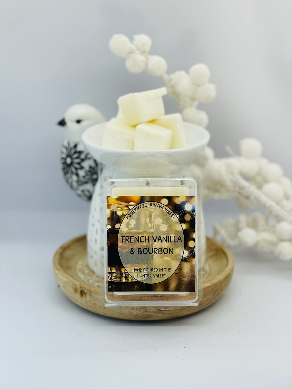 French Vanilla & Bourbon wax melt