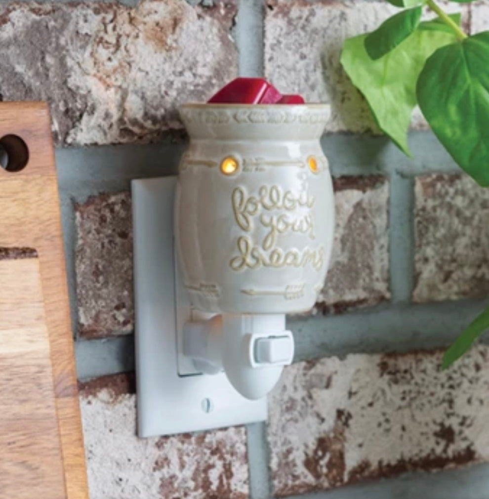 Pluggable Electric Wax Warmer - Follow Your Dreams